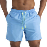 Isaac | Herren Schwimmshorts – Himmelblau