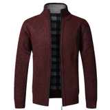 DERRICK – Funktionale Fleecejacke für kalte Tage – Rot