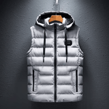 GRIFFINE – Ärmelose Outdoor-Jacke – Weiß