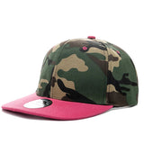 Rafał – Klassische Kappe – Rosa-Rot Camouflage