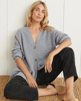 Marian | Gemütlicher Cardigan – Heather Grau