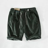 Hector- Kord shorts Weiß – Grün