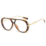 Liva | Stilvolle Sonnenbrille mit UV-Schutz – Schildpatt / Transparent