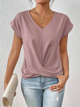 Daniela | Lässiges T Shirt – Rosa Farbe