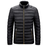 Devin - ultraleichte Jacke | ultraleichte wattierte ubergangsjacke für herren – Schwarz