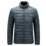 Devin - ultraleichte Jacke | ultraleichte wattierte ubergangsjacke für herren – Grau