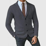 Bren™ | Casual Slim Blazer für Herren mit Taschen – Dunkelgrau