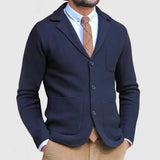 Bren™ | Casual Slim Blazer für Herren mit Taschen – Marineblau