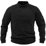 Jaap – robuste herren-militärweste im taktischen design – Schwarz