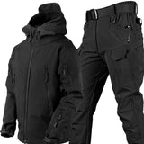 Herren-Outdoorset mit funktionaler ausführung | Wintertauglich – Schwarz