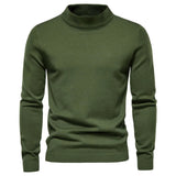 Zeitloser Rollkragenpullover für Herren | Für alle Jahreszeiten – Grün