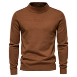 Zeitloser Rollkragenpullover für Herren | Für alle Jahreszeiten – Braun