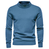 Zeitloser Rollkragenpullover für Herren | Für alle Jahreszeiten – Blau