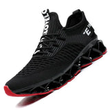 Robby™ - Ultimativer Komfort-Sneaker – Schwarz Rot