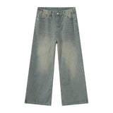 Stefan | Vintage Baggy Jeans – Cyan