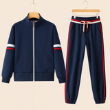 Jose | Soft-Touch Tracksuit für Herren – Marineblau