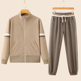 Jose | Soft-Touch Tracksuit für Herren – Beige/Braun