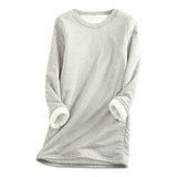 Nessa - damen-fleece-trui – Hellblau