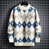 Lässiger Pullover für Männer - RITH – Weiß