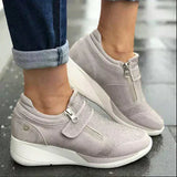 Leichte Turnschuhe für Frauen | Perfekt für alle Jahreszeiten – Grau