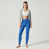 Hoch Taillierte Sportleggings - MoveEase – Blau