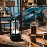Leichte und Energieeffiziente Außenlampe – Schwarz