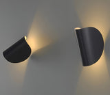 Moderne Twist LED Wandleuchte – Minimalistische Wandlampe – Schwarz