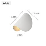 Moderne Twist LED Wandleuchte – Minimalistische Wandlampe – White