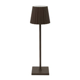 Kabellose LED-Tischlampe mit Touch-Dimmer – Aluminium, 3 Helligkeitsstufen, 24h Akku – Bronze