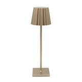 Kabellose LED-Tischlampe mit Touch-Dimmer – Aluminium, 3 Helligkeitsstufen, 24h Akku – Gold