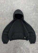 Gemütlicher Unisex Alltags Hoodie – Schwarz