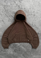 Gemütlicher Unisex Alltags Hoodie – Dunkelbraun
