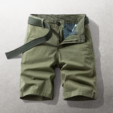 Heinen – Freizeit-Kurzhosen mit verstellbarem Gurtband – Grün