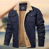 Lodovico Elegante Jacke für Herren – Dunkelblau