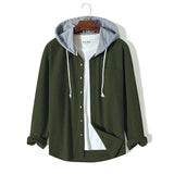 Hunter | Klassische Cordjacke – Grün