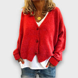 Shamira – Strickcardigan – Rot