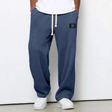 WideLux™ - Weite und Bequeme Hose mit Verstellbarem Bund – Blau