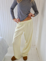 Olesia - Lounge-Hose für Damen – Gelb