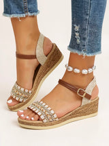 Samantha | Leicht Atmungsaktiv Sandalen – Beige