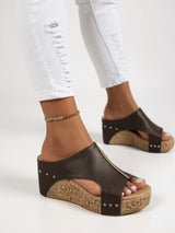 Cora | Leicht Atmungsaktiv Sandalen – Braun