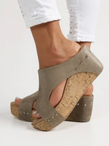 Cora | Leicht Atmungsaktiv Sandalen – Beige