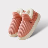 Luxus Winterhausschuhe - Elise – Rosa