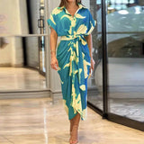Tahlia - Elegantes Freizeitkleid – Blau (Fast ausverkauft)