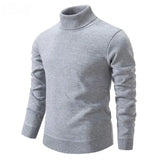 Leif - herren-rollkragenpullover – Grau