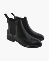 Gabriel | Klassische Herren Chelsea-Boots aus Leder – Schwarz