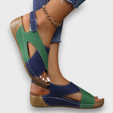 Elvina – Bequeme Sandalen für den Sommer – Blau