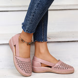 Tegan - Modische Sandalen mit Muster – Rosa