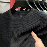 Edwin - Stilvolles Texturhemd – Schwarz