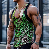 Barron - Stilvolles U-Ausschnitt Tanktop – Grün
