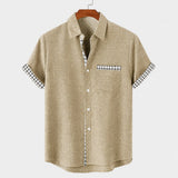 Holden - Stilvolles Kurzarmhemd – Khaki